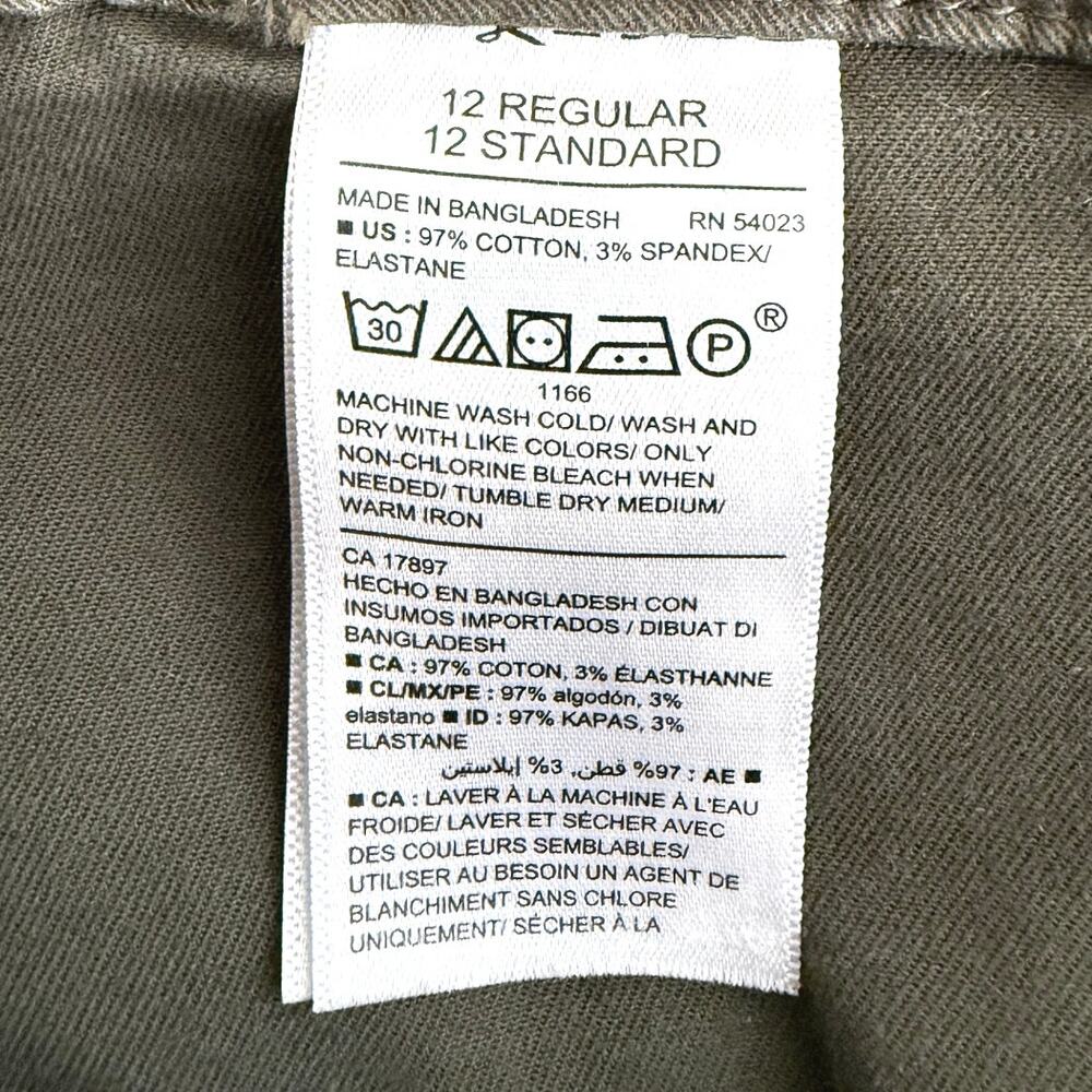 Old Navy pixie pant green size 12 - Picture 4 of 5
